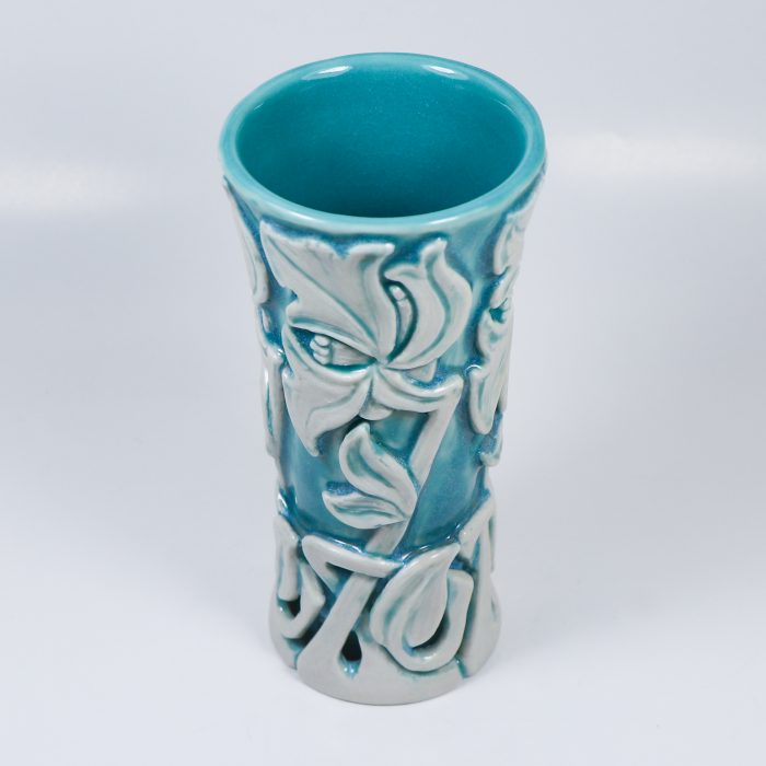 Art Nouveau Iris Reticulated Vase II - Image 4
